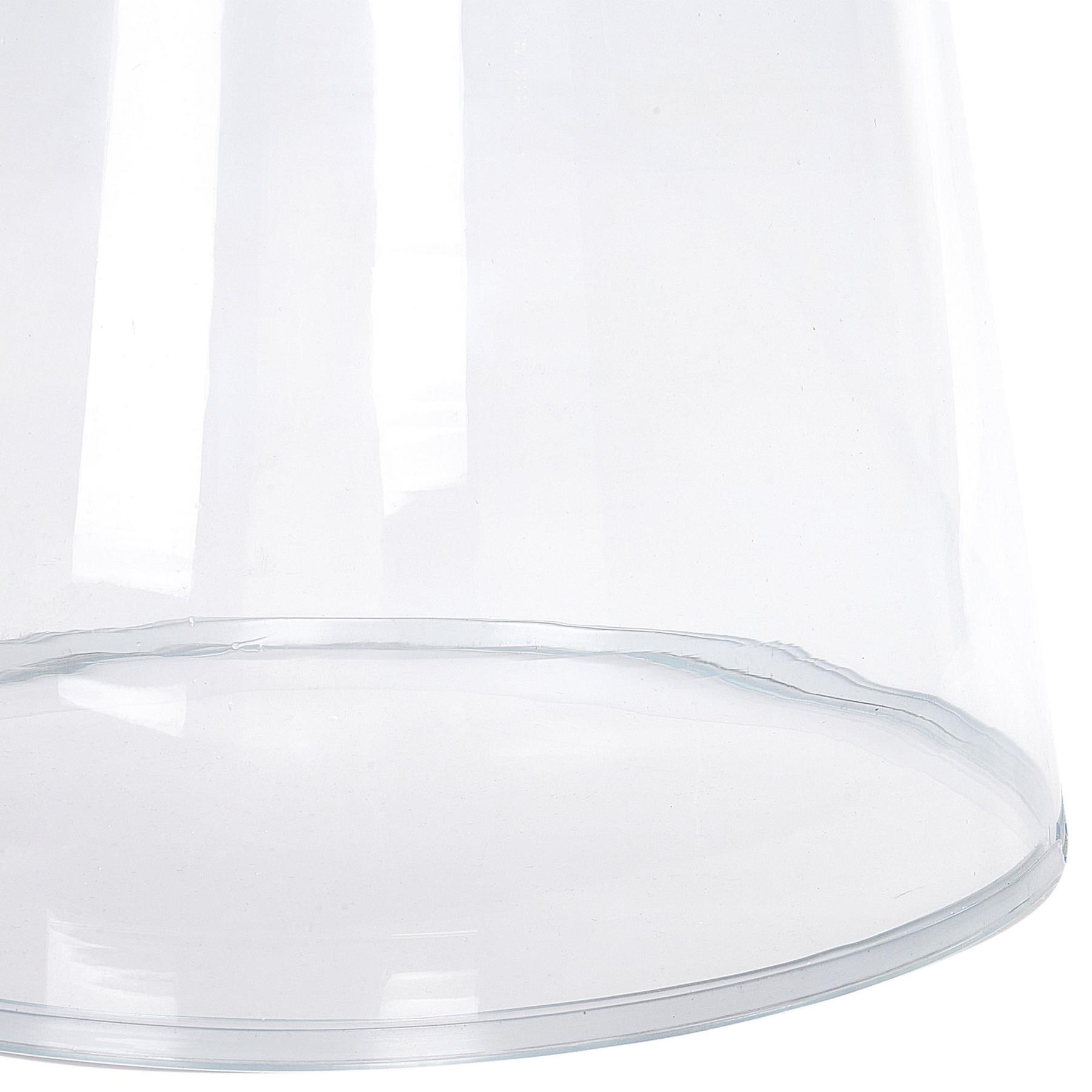 Beliani - CALDERA - Bijzettafel - Transparant - Glas