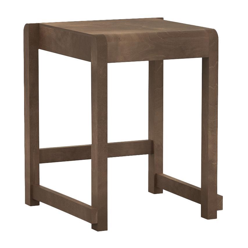 Frama 01 Low kruk donker bruin