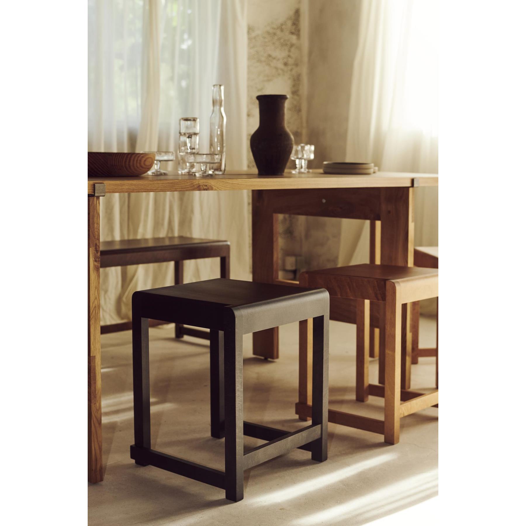 Frama 01 Low kruk donker bruin