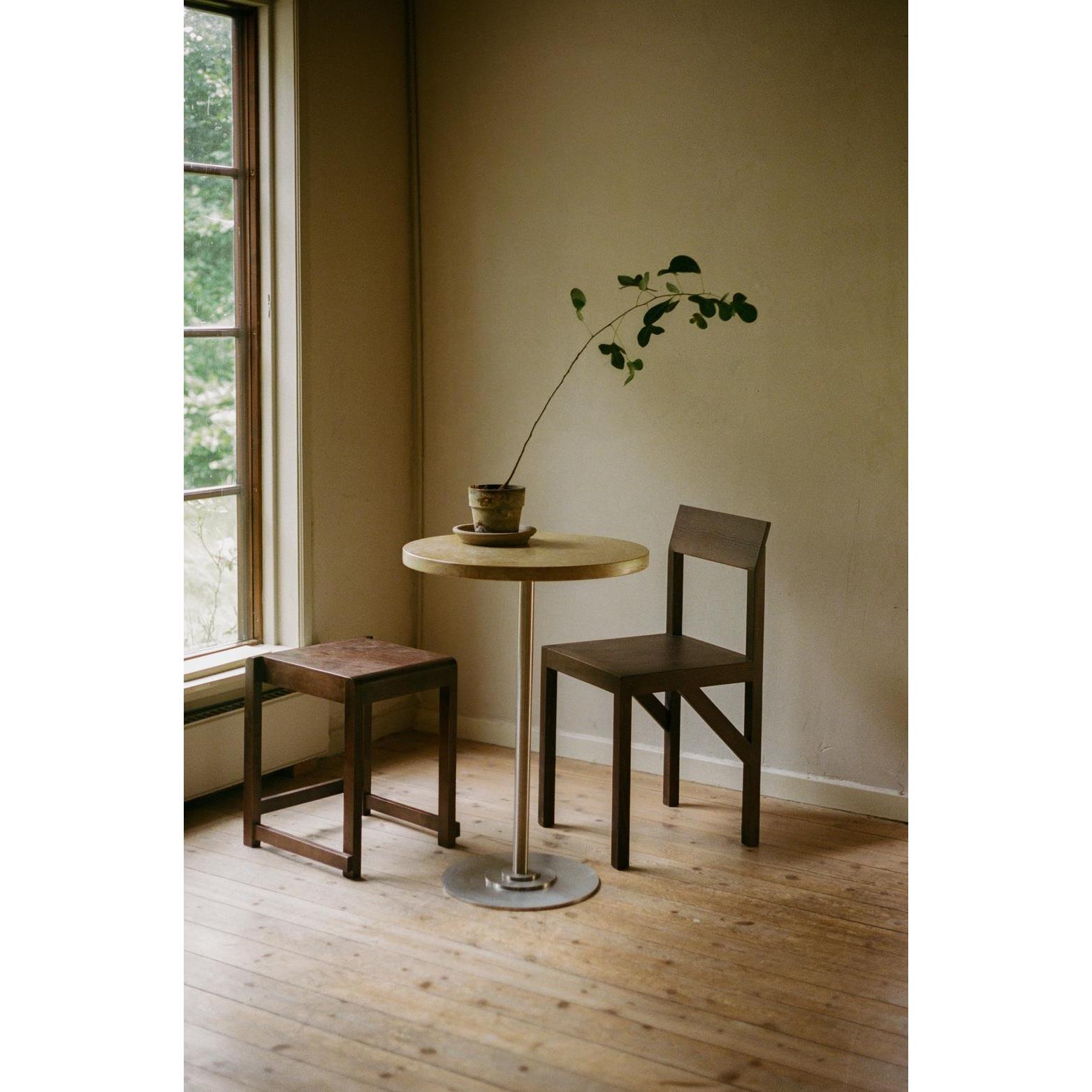 Frama 01 Low kruk donker bruin