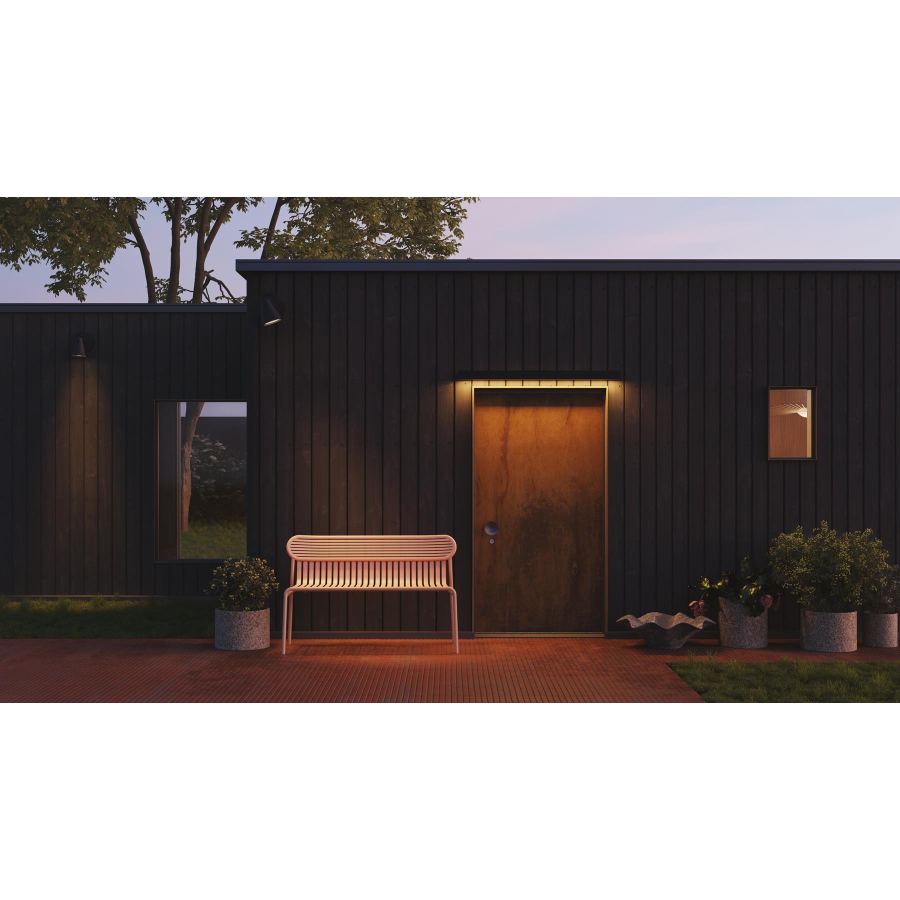 Petite Friture Week-end tuinbank met rugleuning Dune