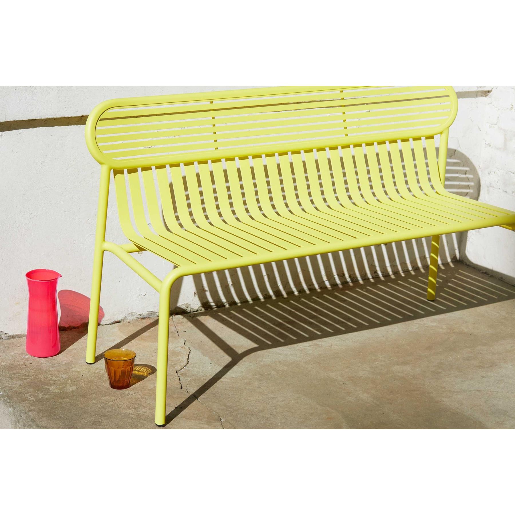 Petite Friture Week-end tuinbank met rugleuning Dune