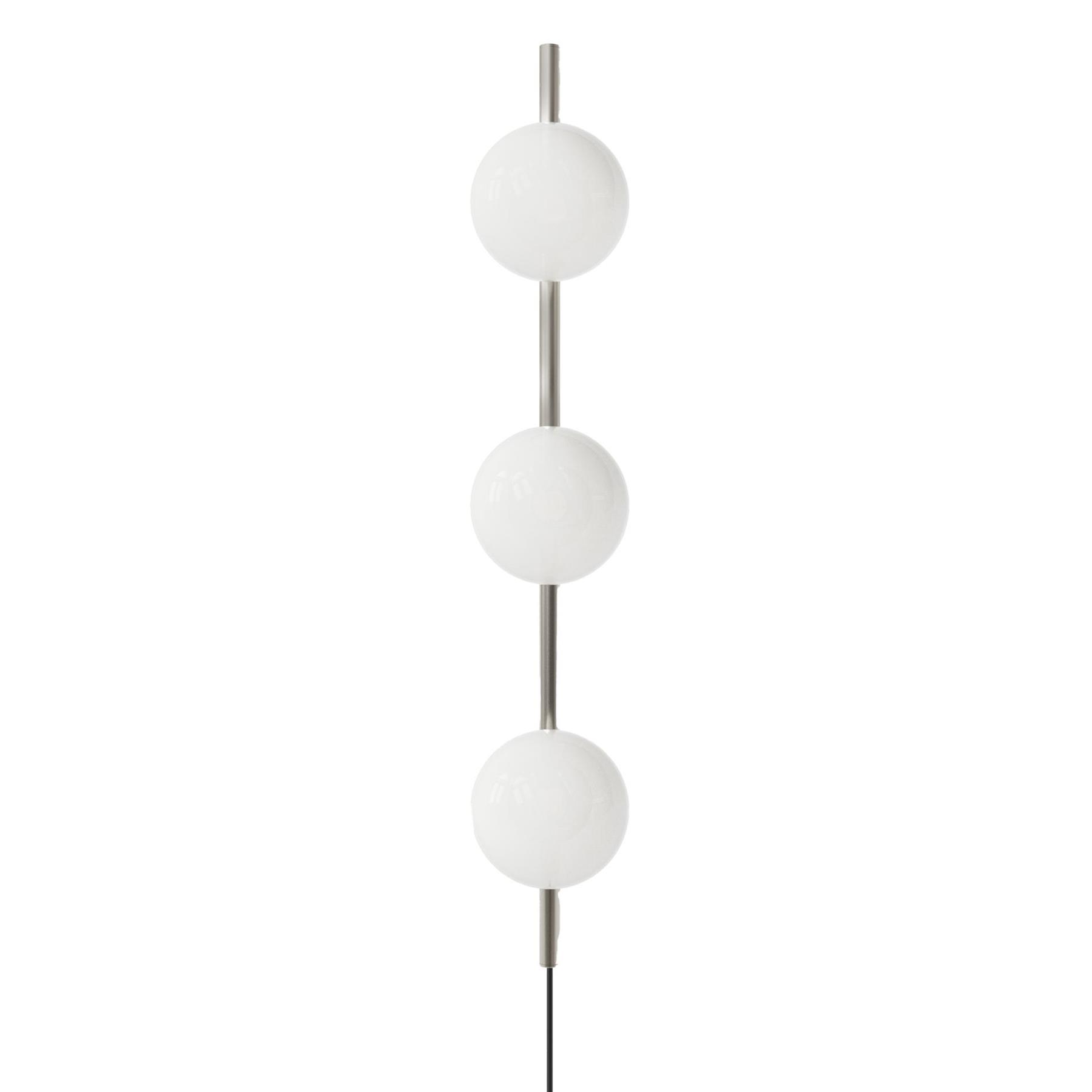 Frama Ovoid Triple wandlamp staal