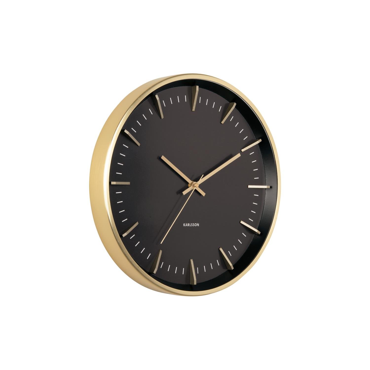 Karlsson - Wall Clock Raised Batons