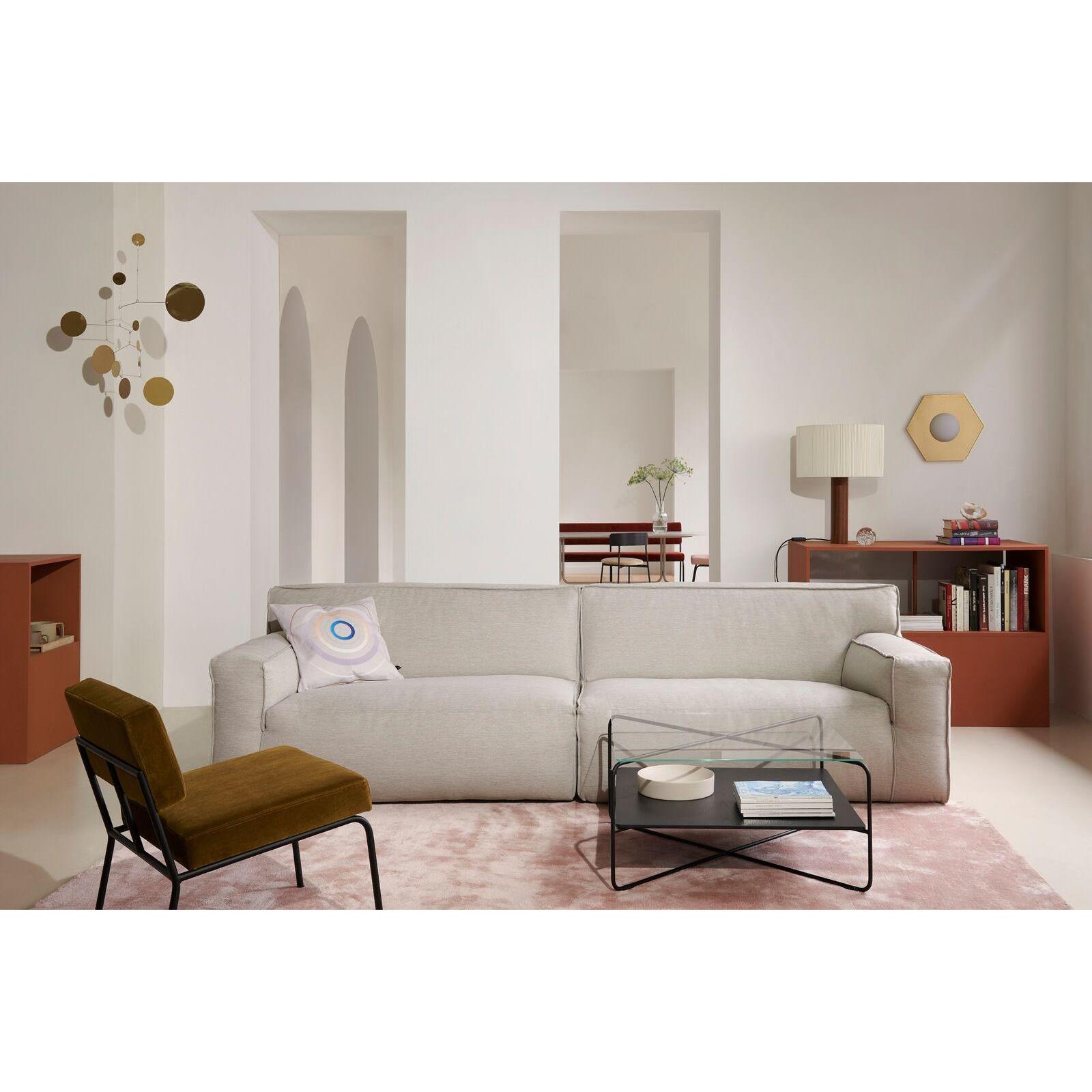 FÉST Monday fauteuil zwart Alpine 01 natural