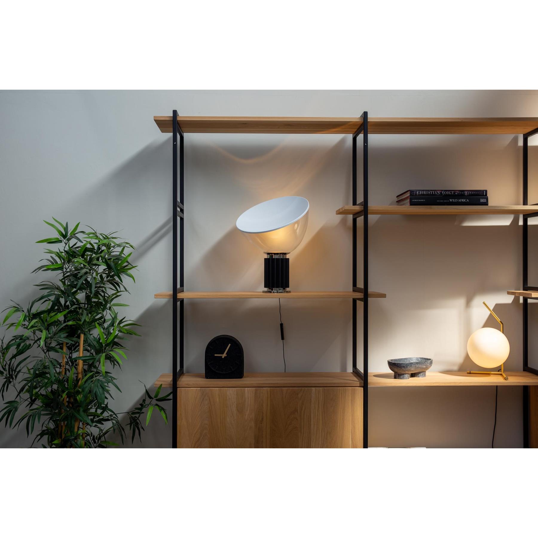 Flos Taccia tafellamp LED glas small wit
