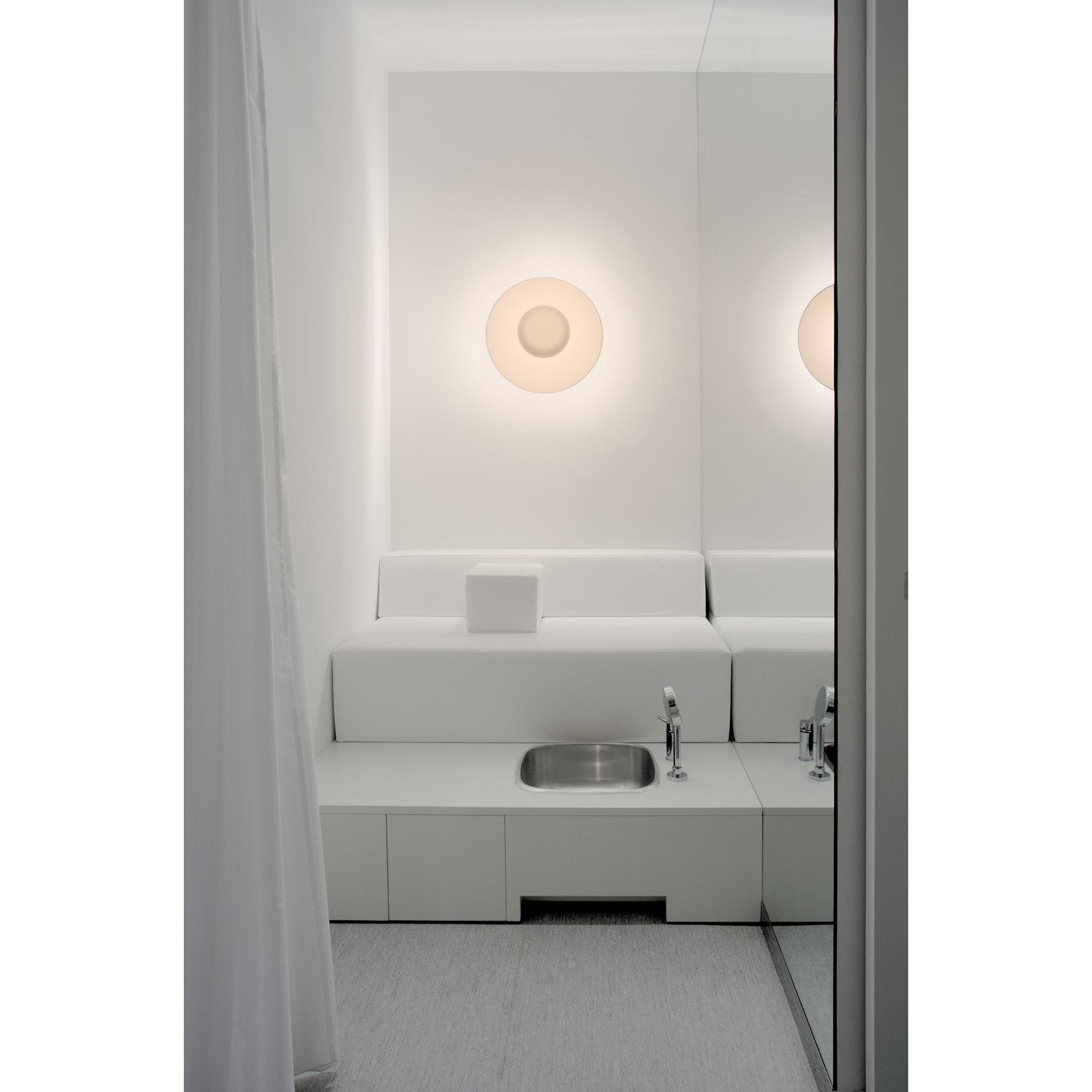 Vibia Funnel 2013 plafond- en wandlamp Ø35 LED medium wit