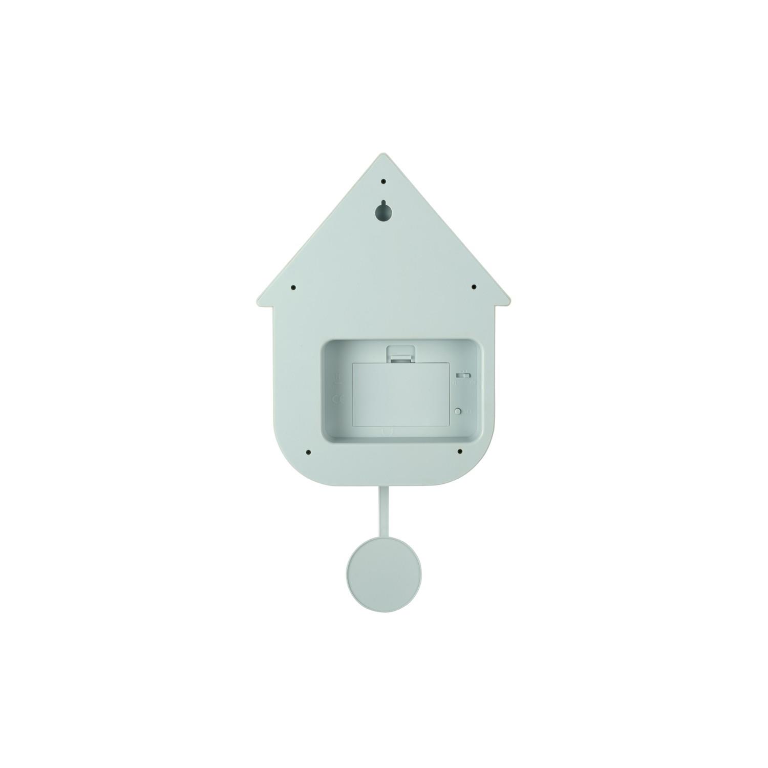 Karlsson - Wandklok Modern Cuckoo - Blauw - 8,5x21,5x41cm