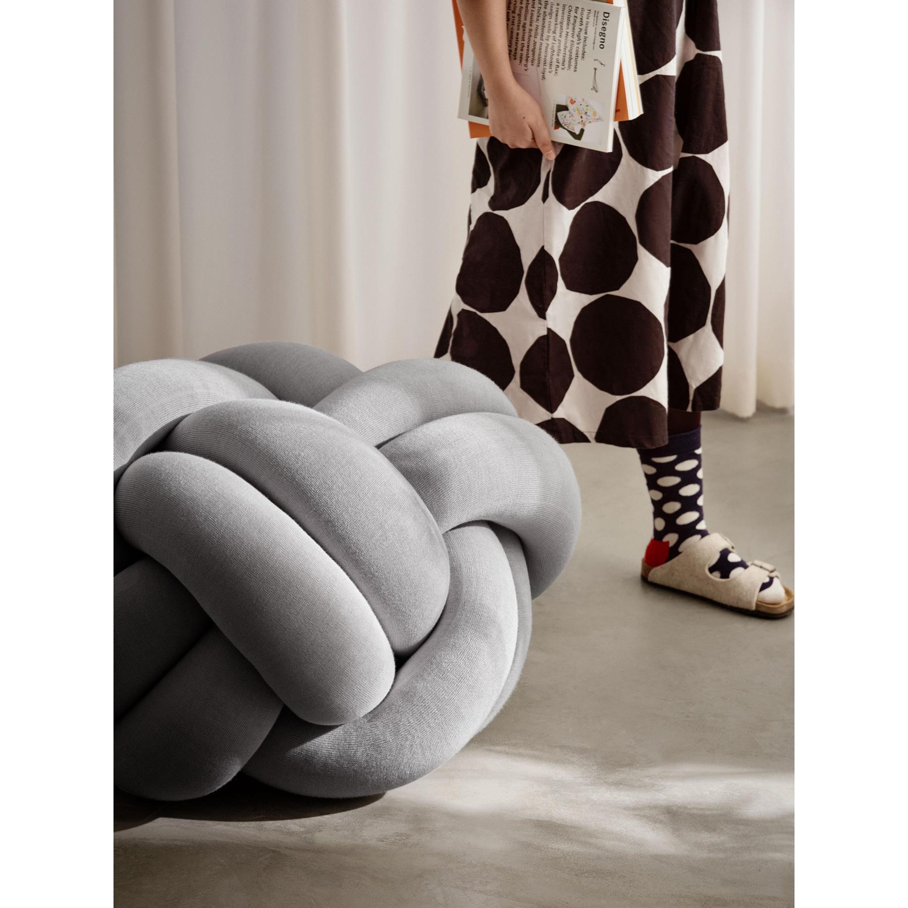 Design House Stockholm Knot poef ochre