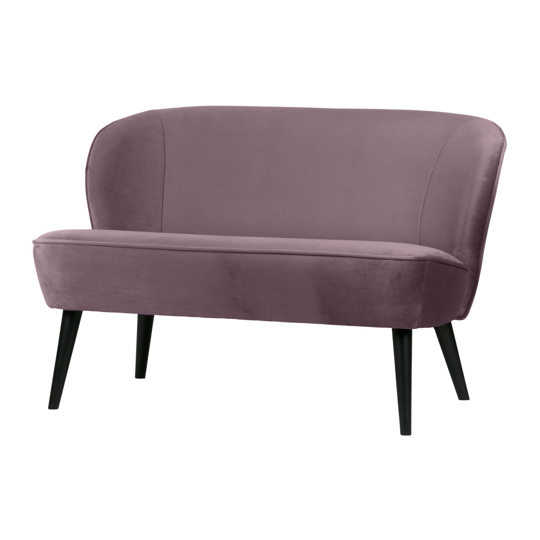WOOOD Sara Bankje - Velvet - Warm Lila - 73x110x72