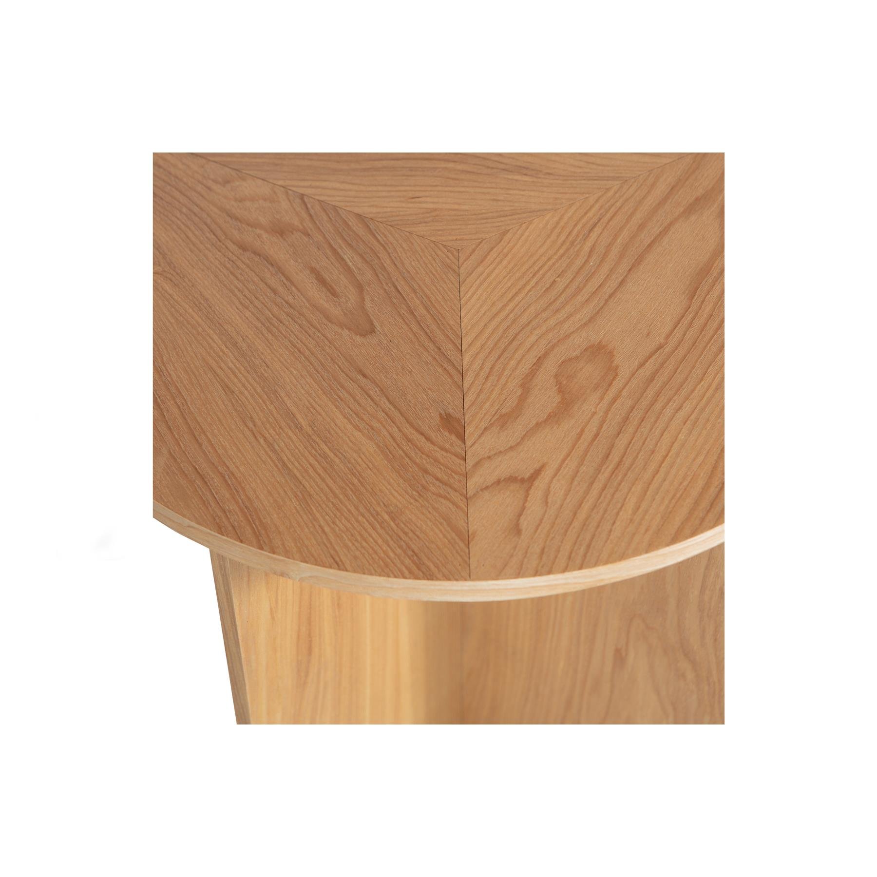 WOOOD Lina Bijzettafels - Hout - Naturel - 45x45x45|35x35x35