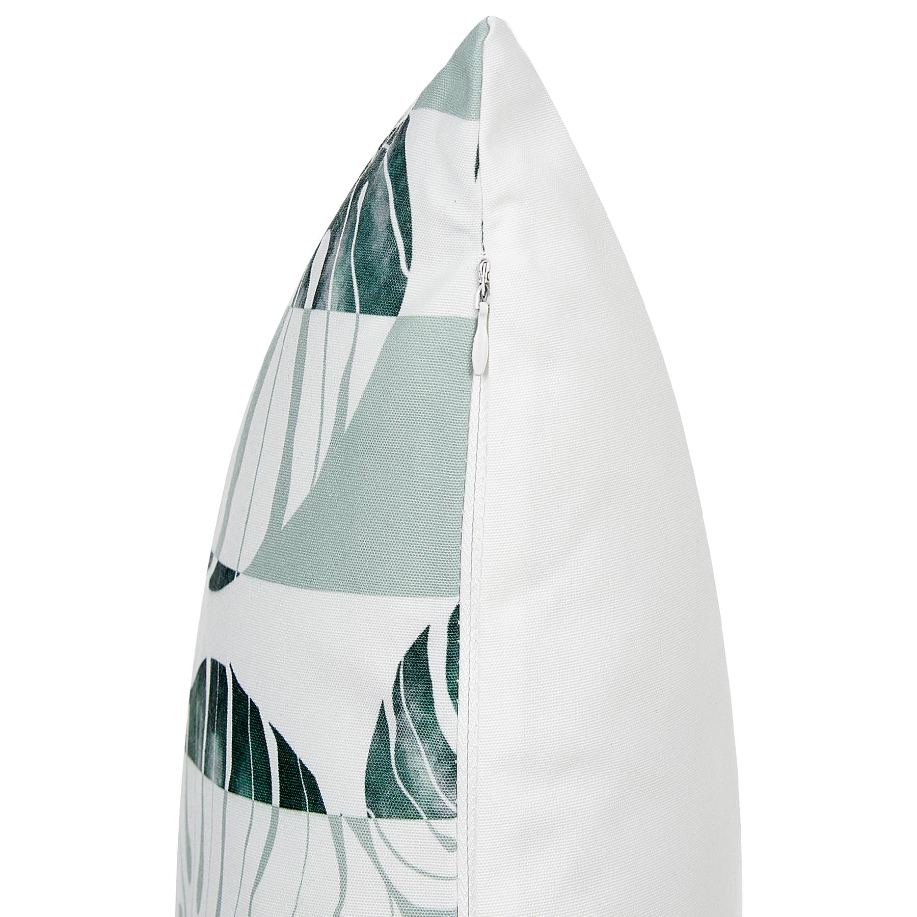 Beliani-TERMINI-Tuinkussen set van 2-Groen-45 x 45 cm-Polyester