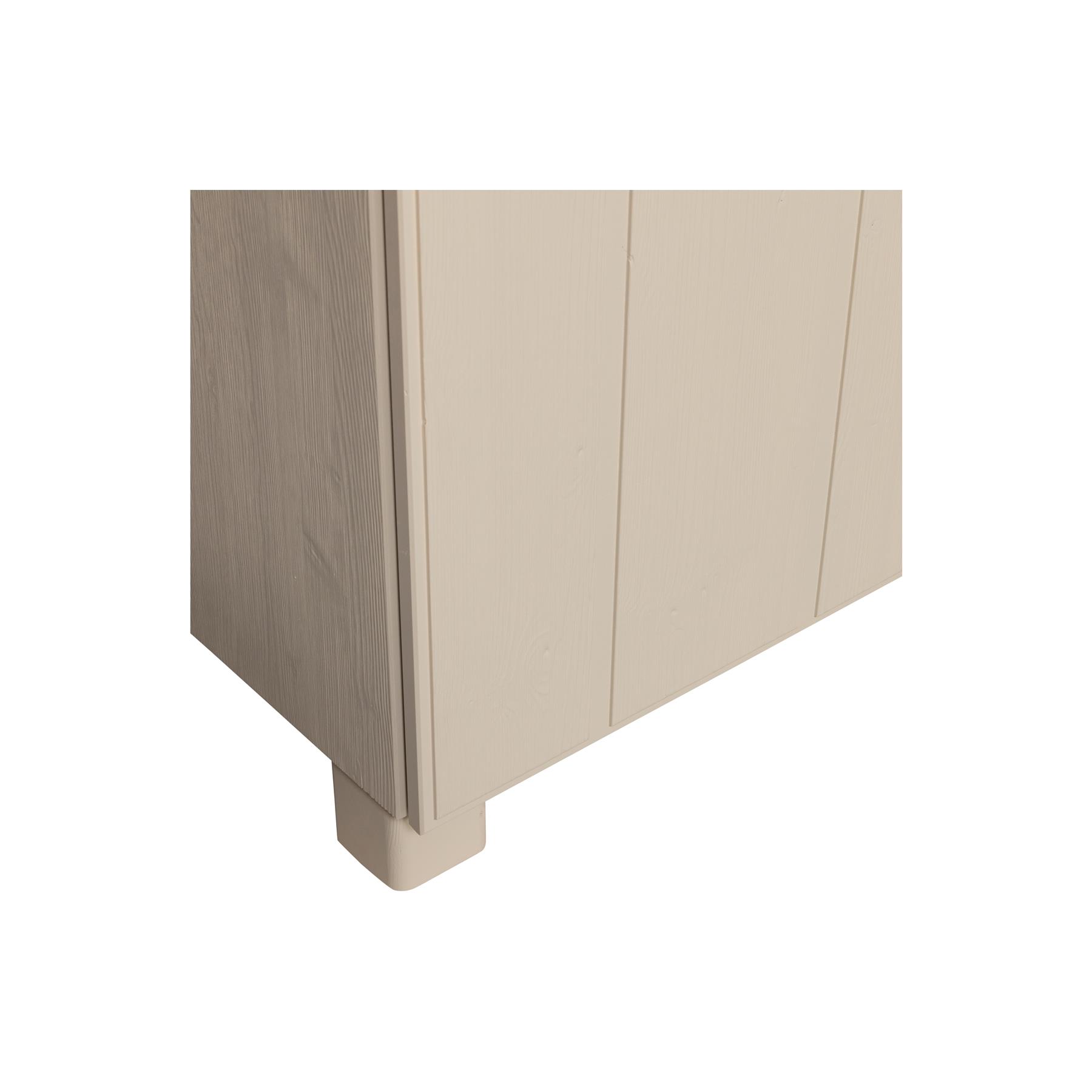 WOOOD Noah 2-Deurs Kast - Grenen - Dust - 200x110x55