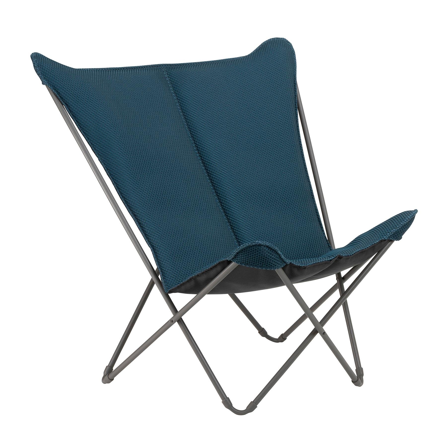 Lafuma Maxi Pop Up XL Loungestoel - Inktblauw