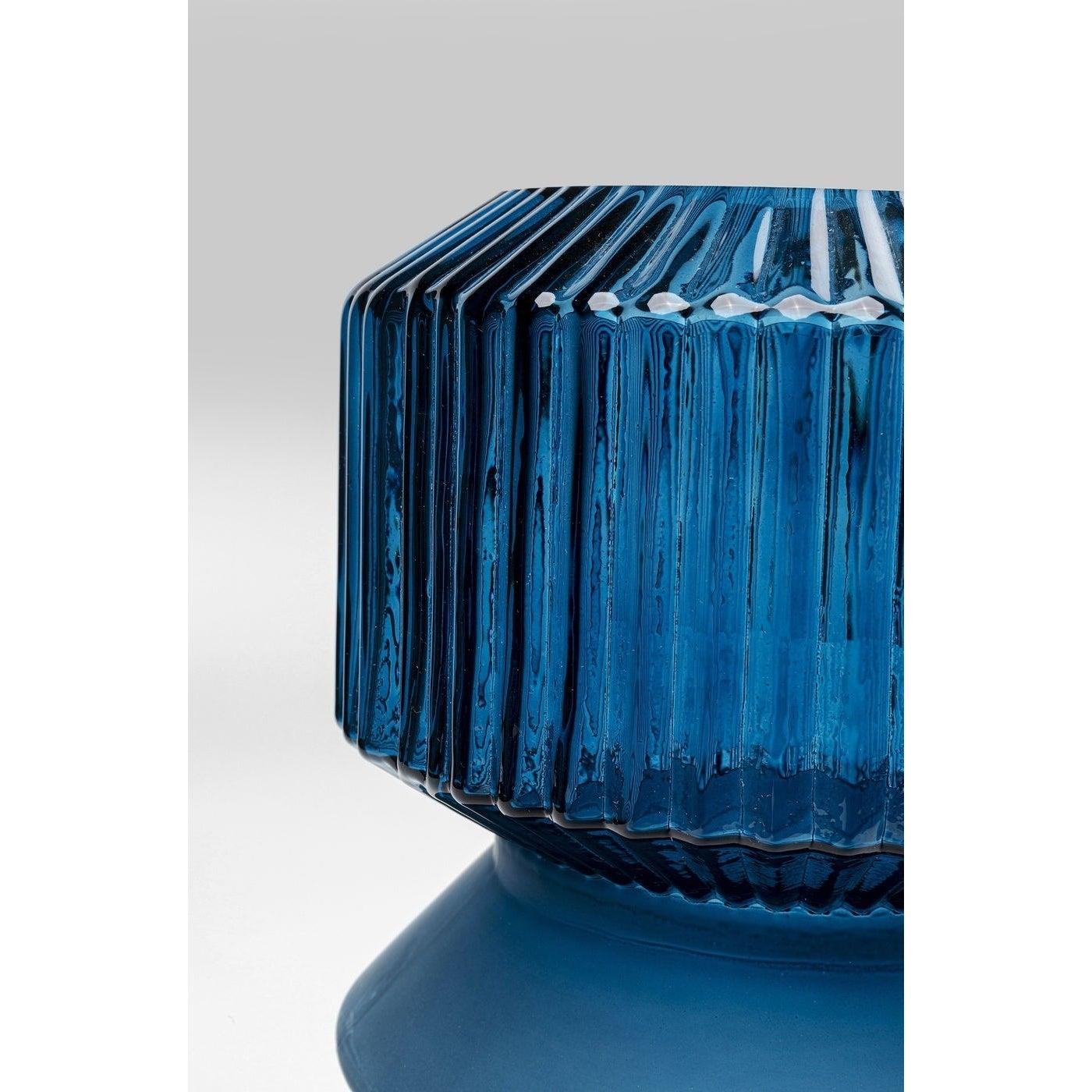 Kare Vaas Marvelous Duo Blauw 36cm