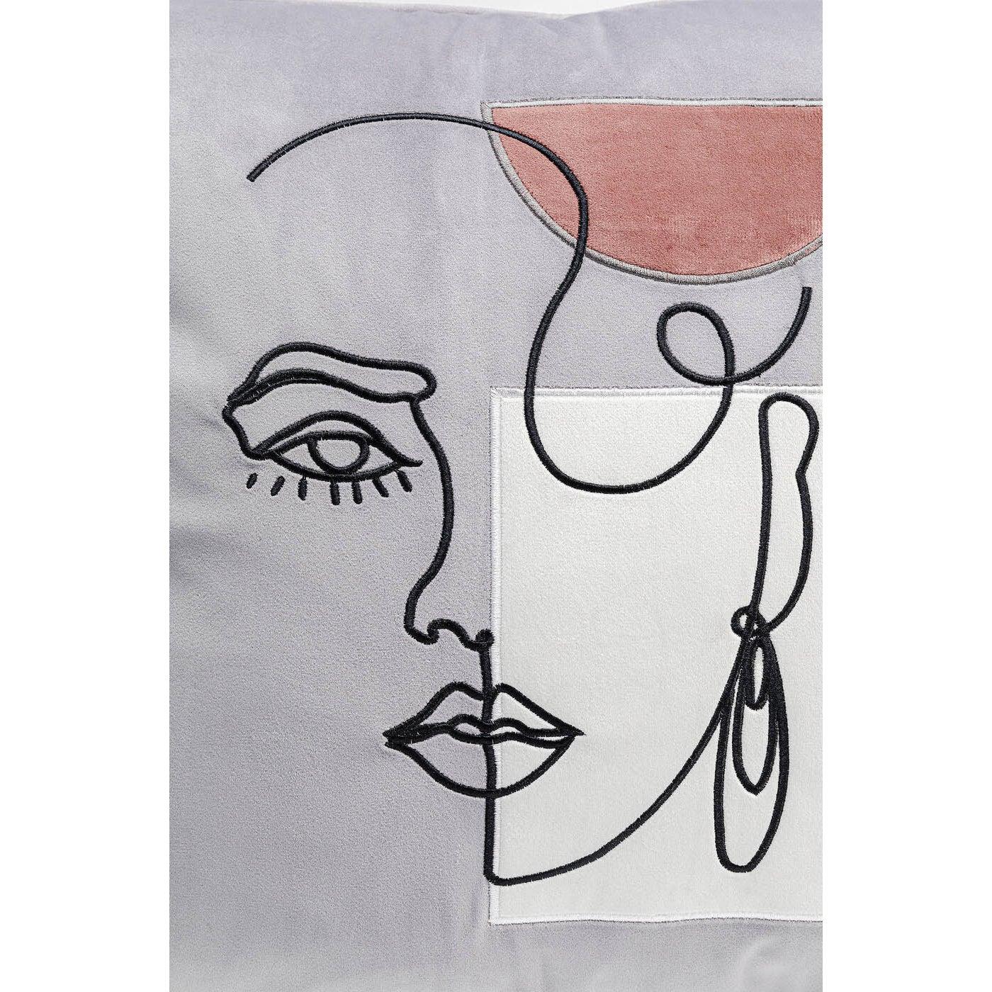 Kare Kussen Mademoiselle 45x45cm