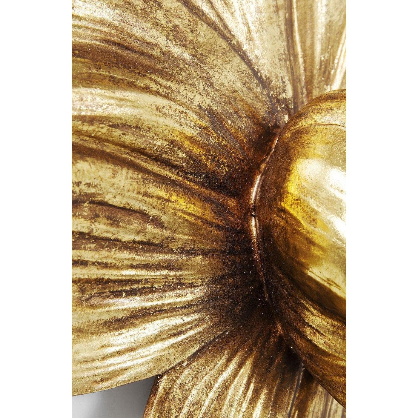Wanddecoratie Orchid Goud 44cm