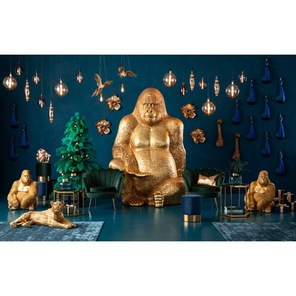 Wanddecoratie Orchid Goud 44cm