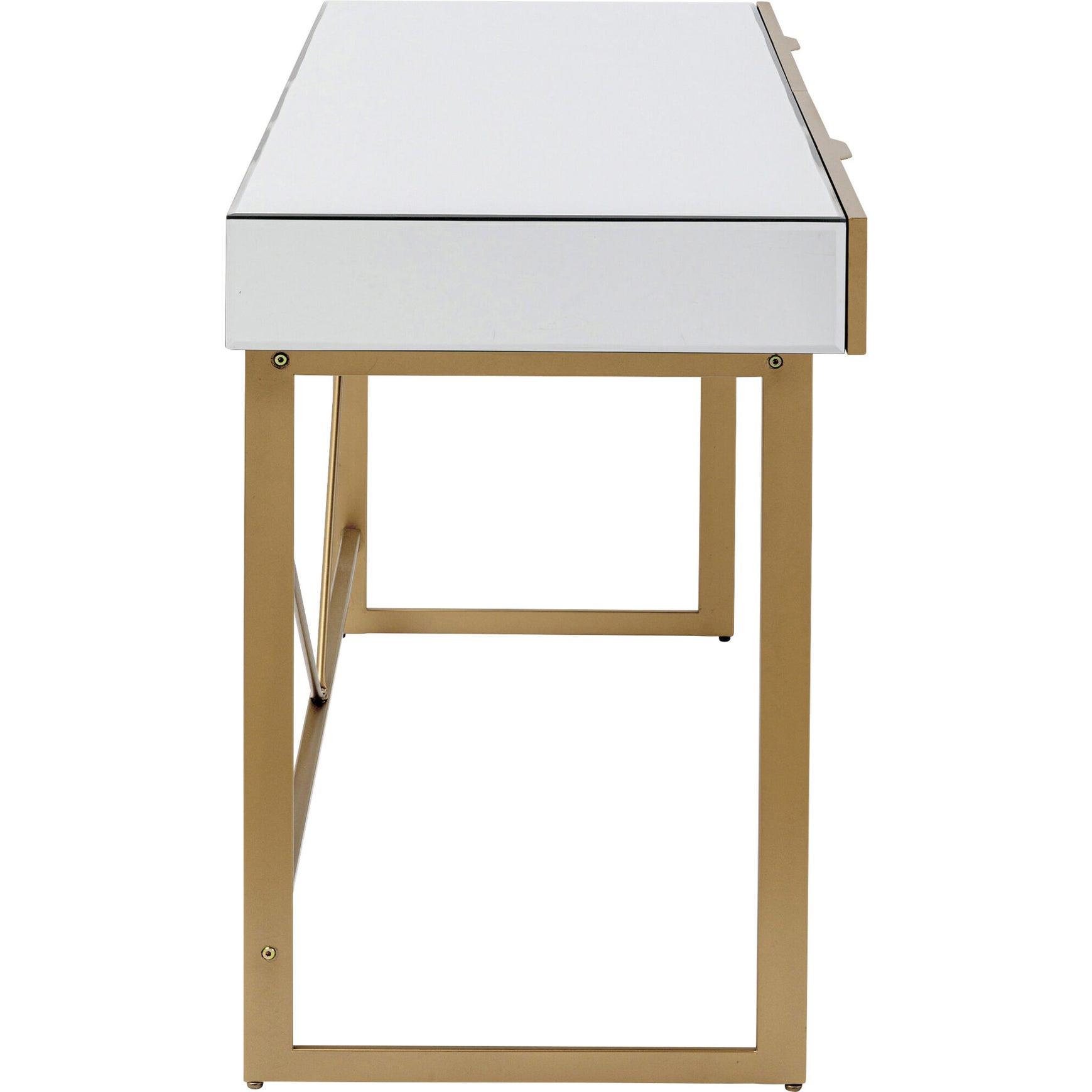 Kare Bureau Soran Gold 120x50cm
