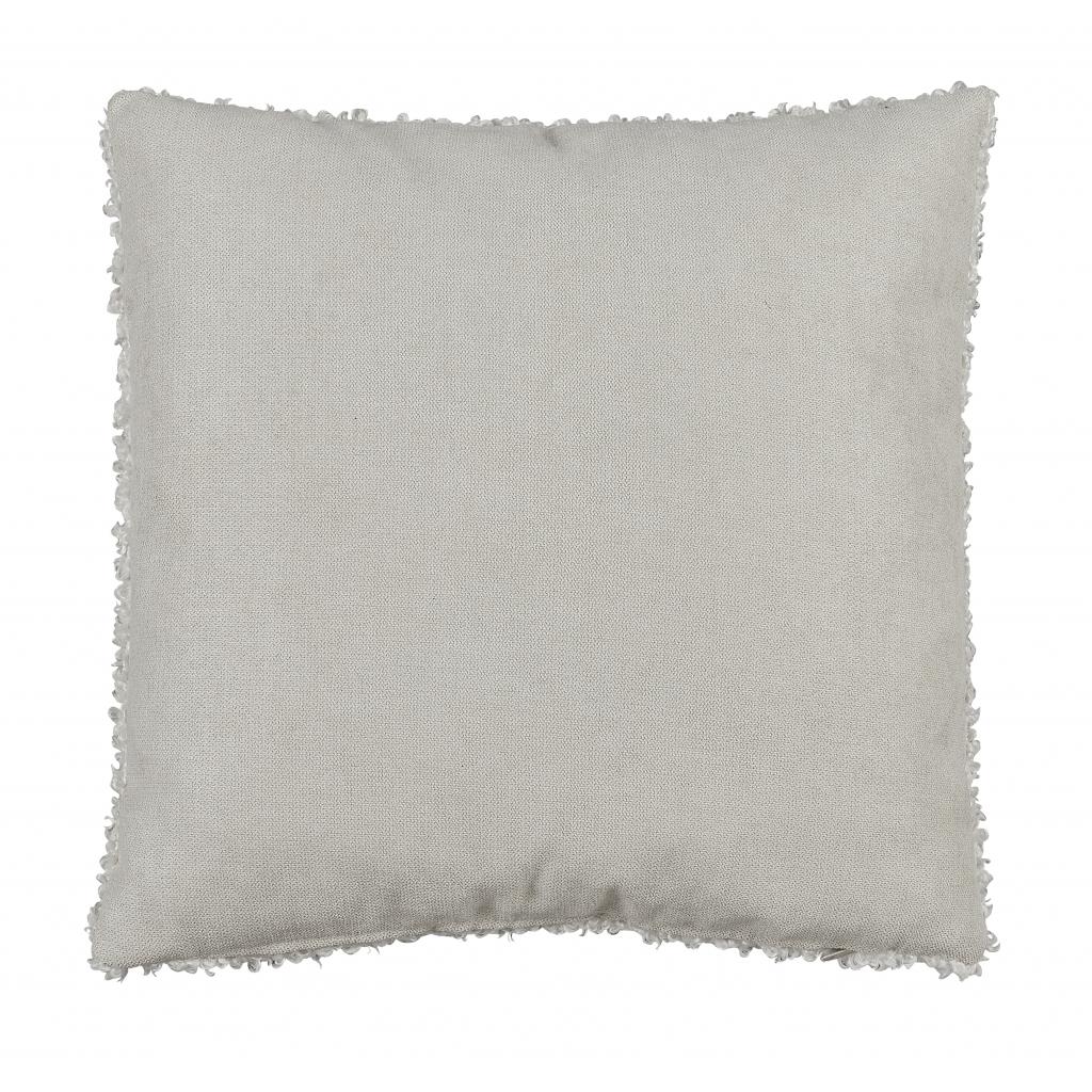 Sierkussen Rafe - Wit - Polyester - 45x45x0cm (BxHxD)