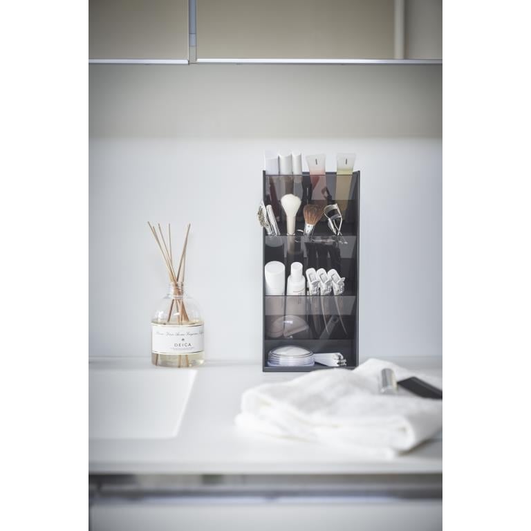 Yamazaki Make up Organizer - Tower - Zwart