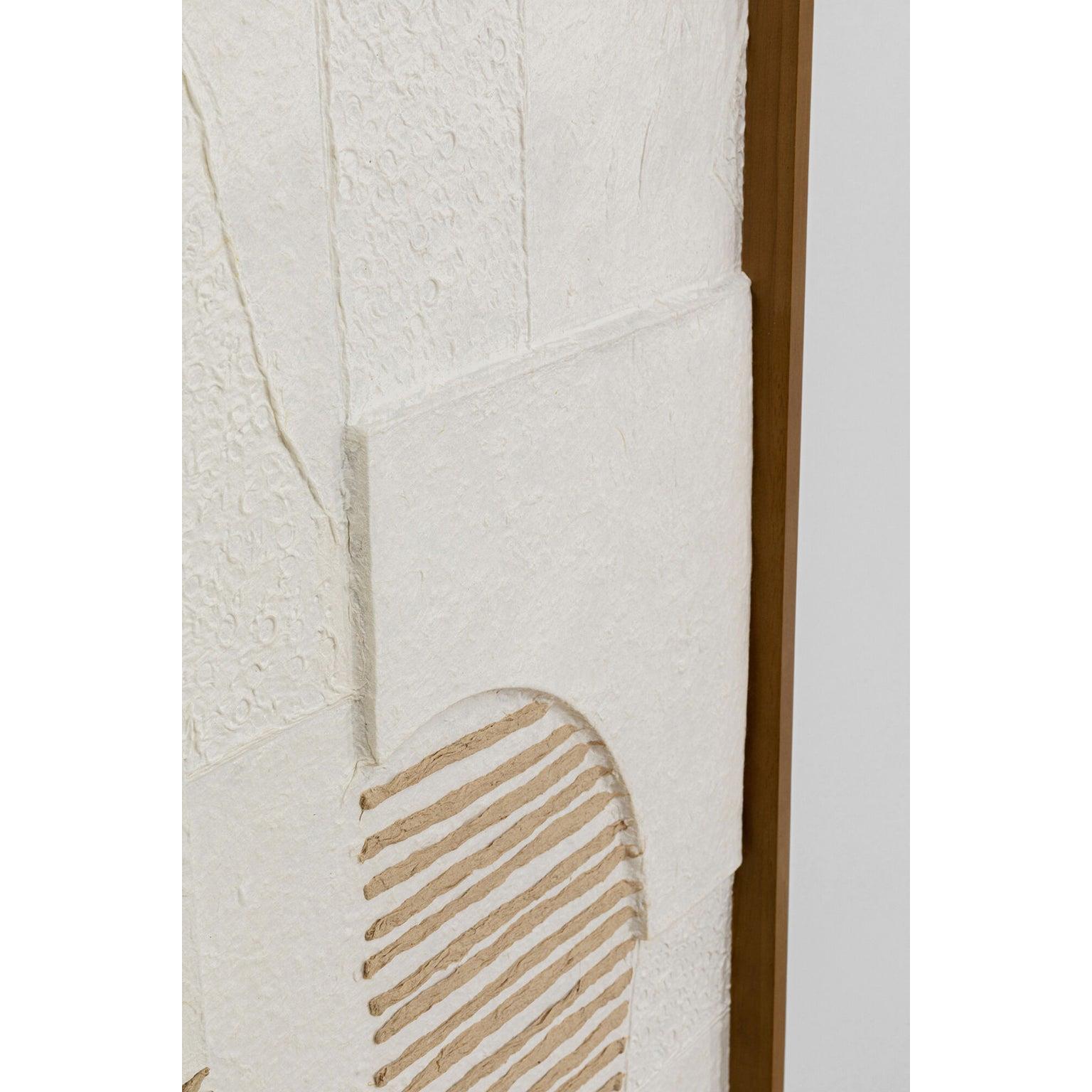 Kare Schilderij Sandy Geometric 81x122cm