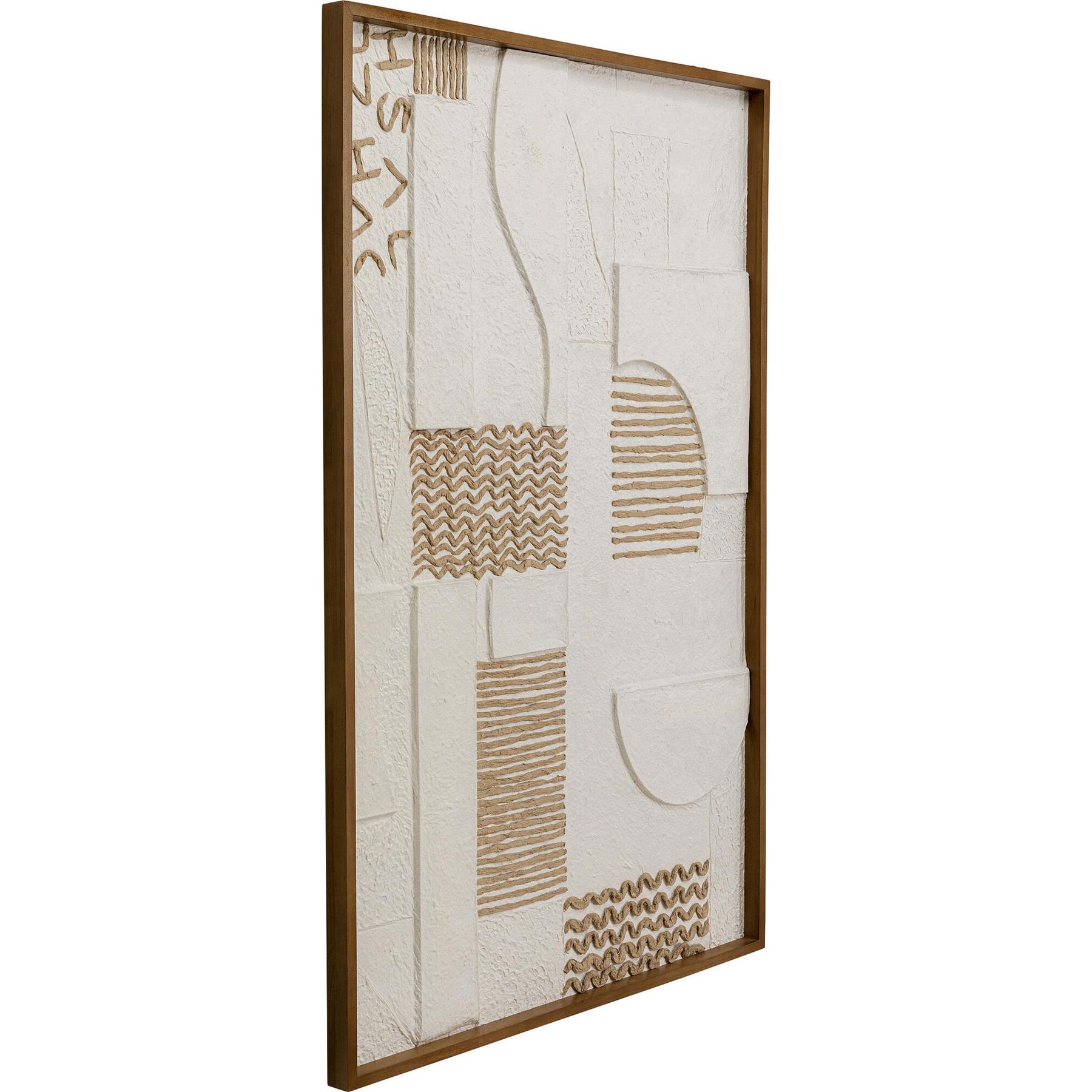 Kare Schilderij Sandy Geometric 81x122cm