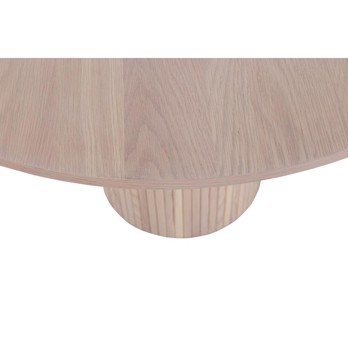 Rebellenclub Pokka Eetkamertafel - ø110 cm - Licht Eiken