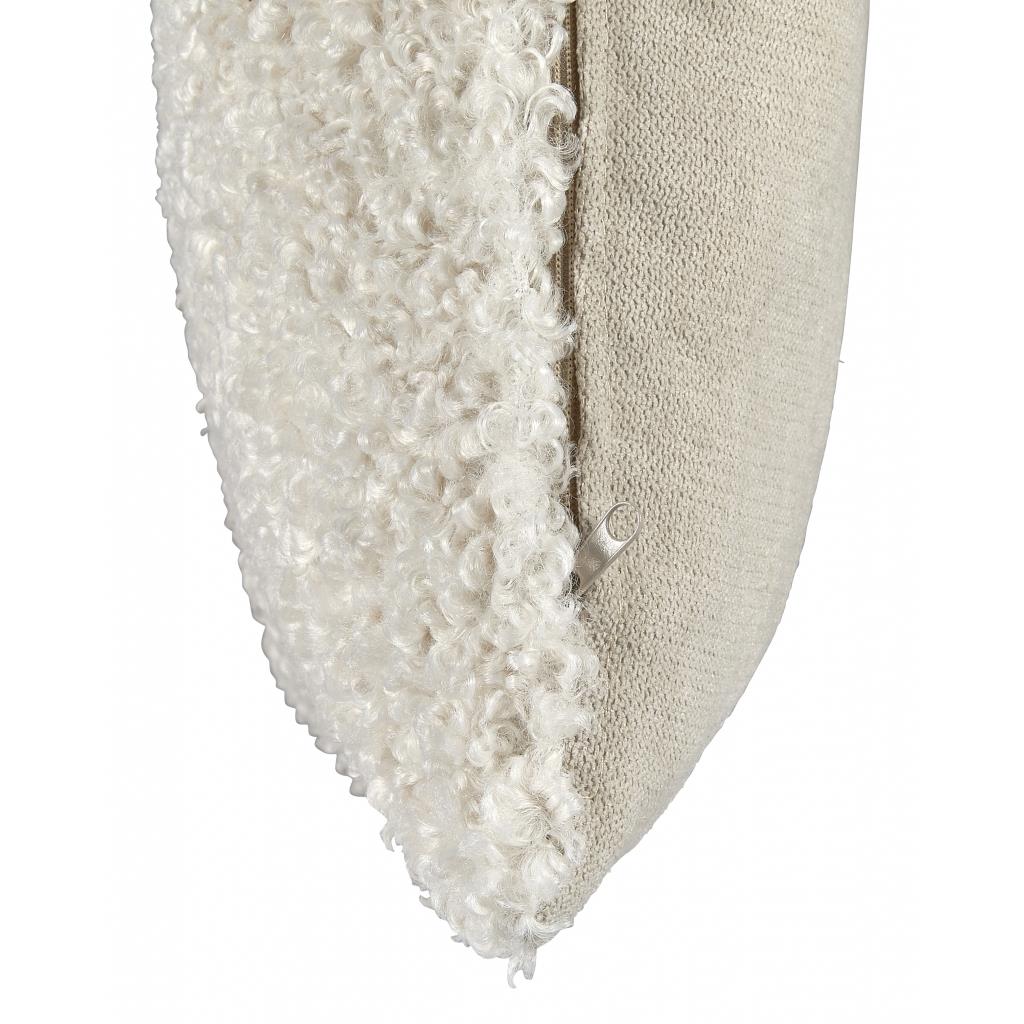 Sierkussen Rafe - Wit - Polyester - 45x45x0cm (BxHxD)