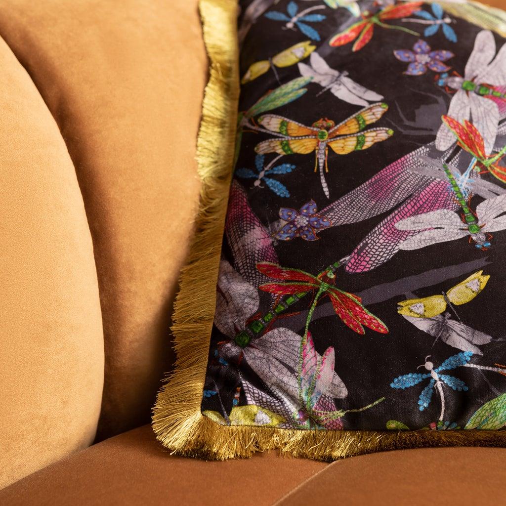 Kare Kussen Tropical Garden Fringe 45x45 cm