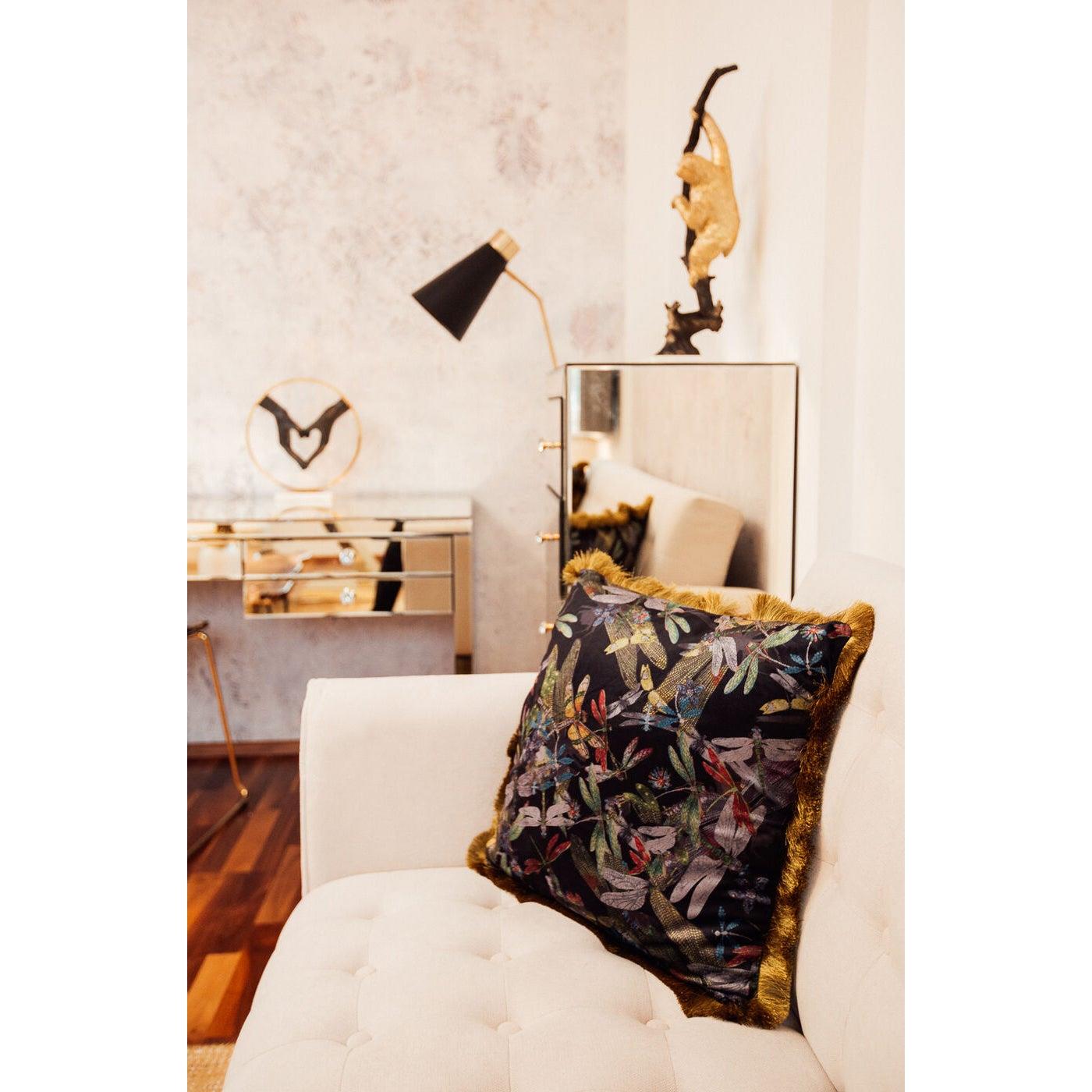 Kare Kussen Tropical Garden Fringe 45x45 cm