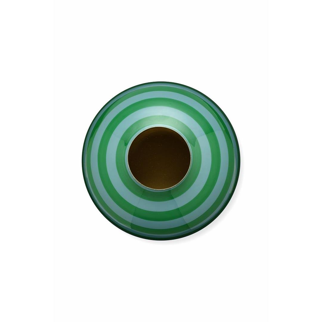 Pip Studio Bloemenvaas - Metaal - H 32 cm - Groen