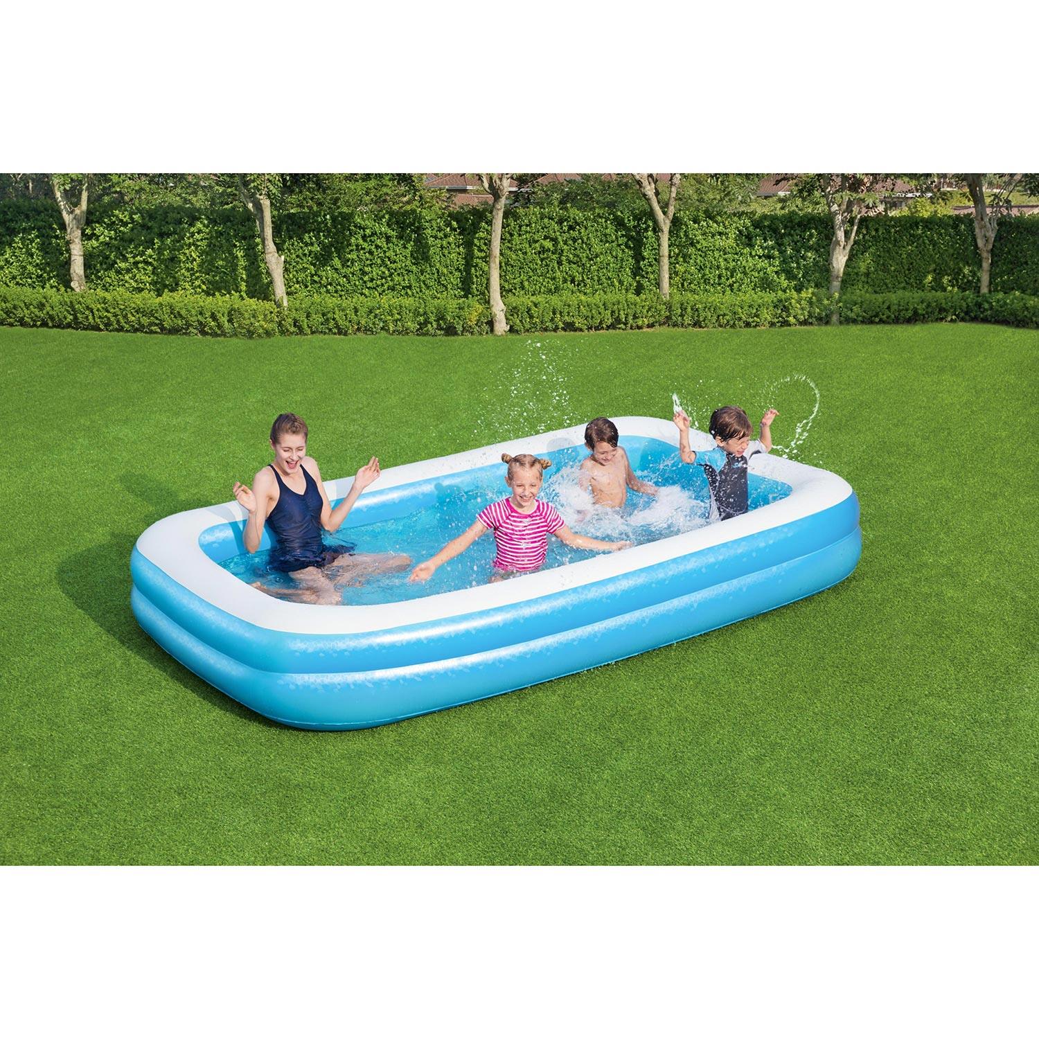 Bestway Opblaas Zwembad - 305 x 183 cm - Blauw