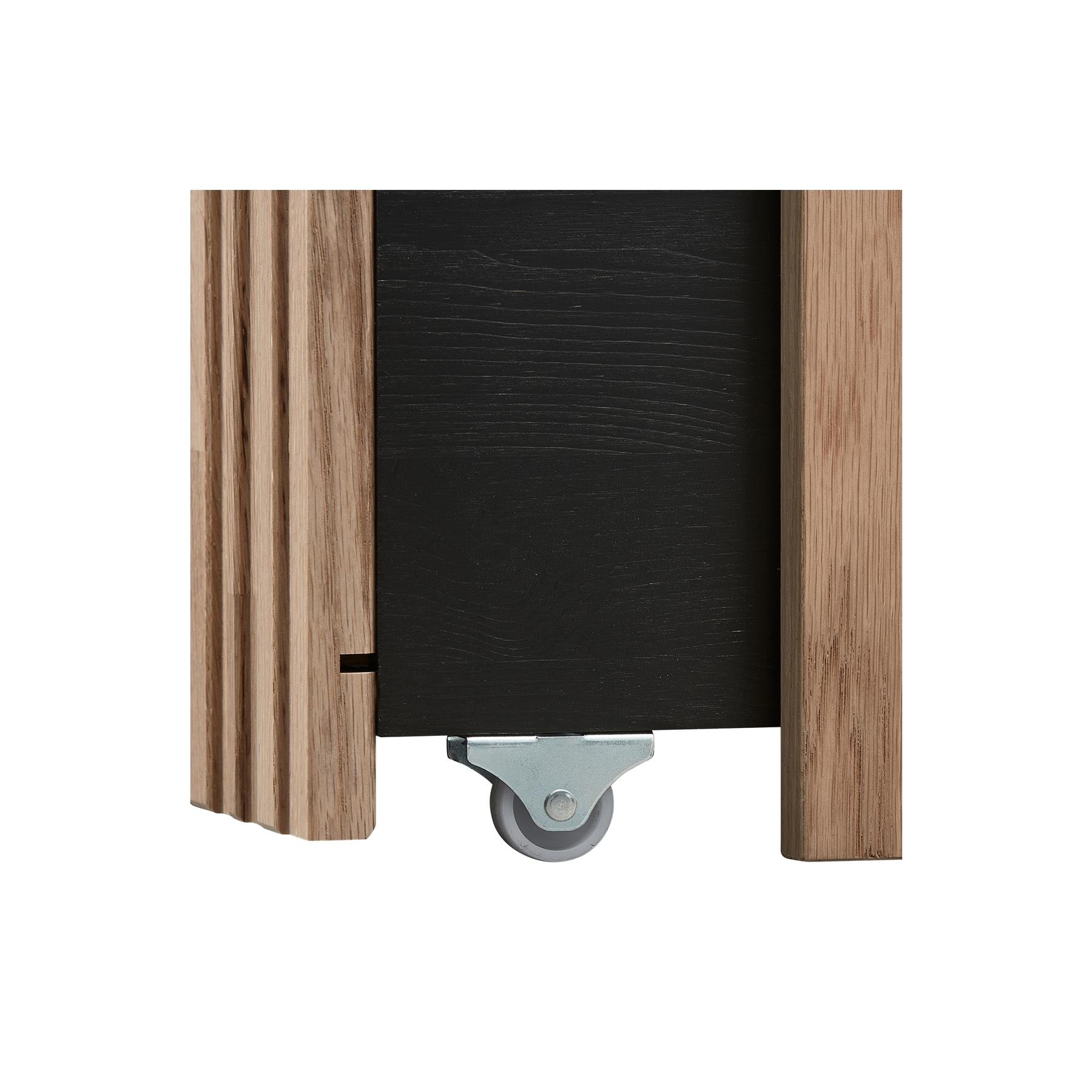 WOOOD New Gravure Kistbank B 88 cm - Eiken - Naturel