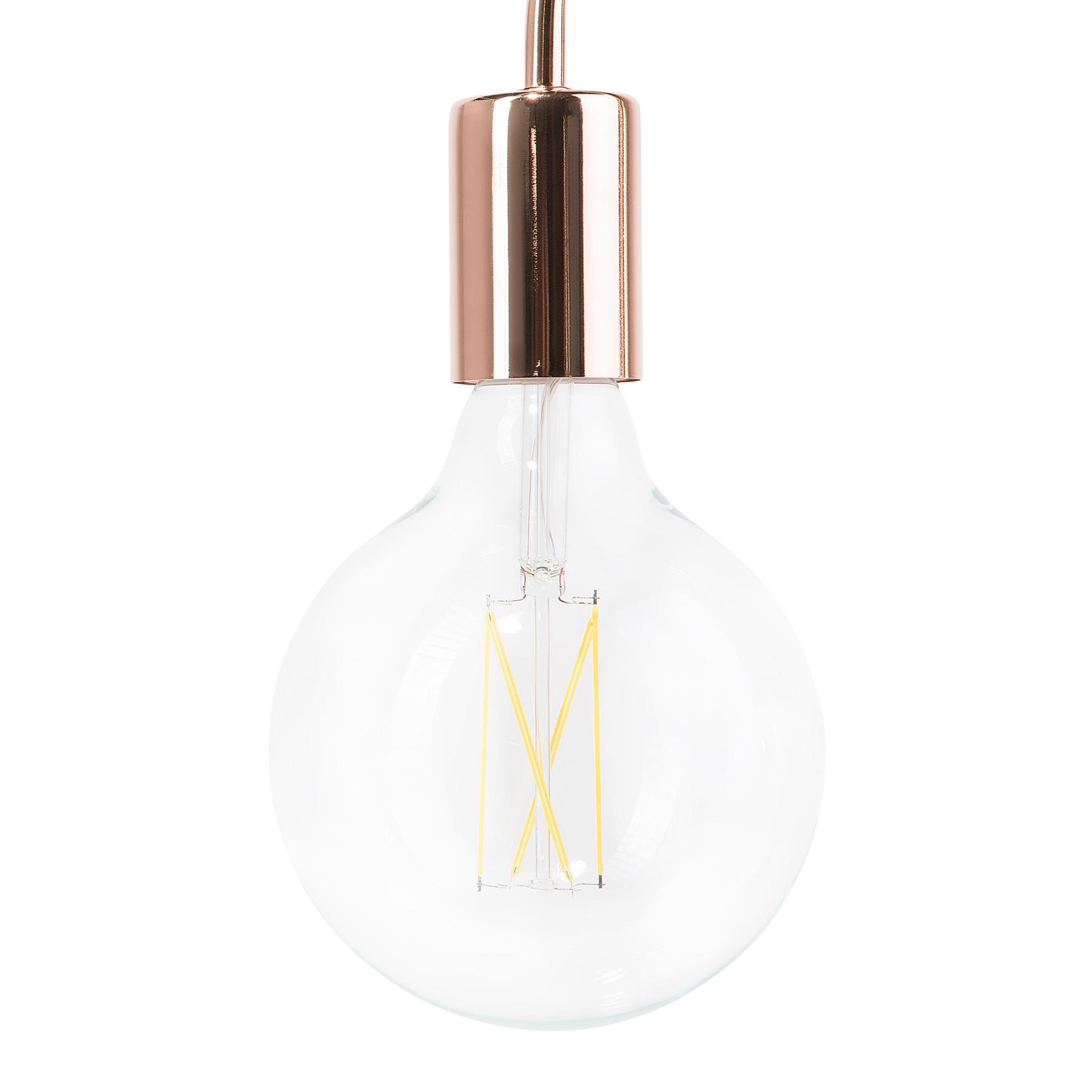 Beliani - SAVENA - Bureaulamp - Koper - Metaal