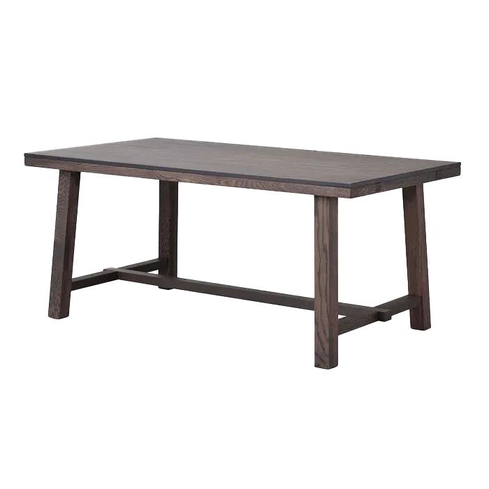 Rowico Home Brooklyn Houten Eettafel 170 x 95 cm - Donker Eiken