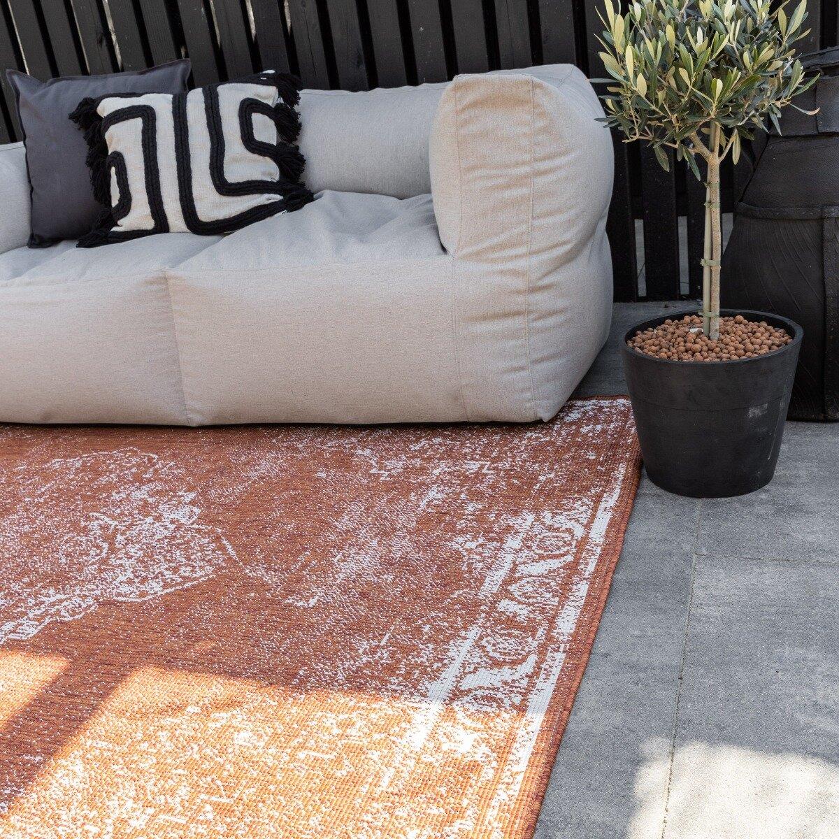 Eva Interior Buitenkleed Roest Sage 200 x 290 cm