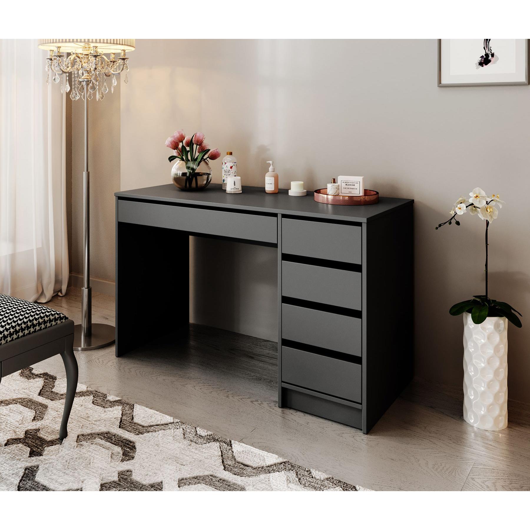 Meubella Kaptafel Arco - Antraciet - 120 cm