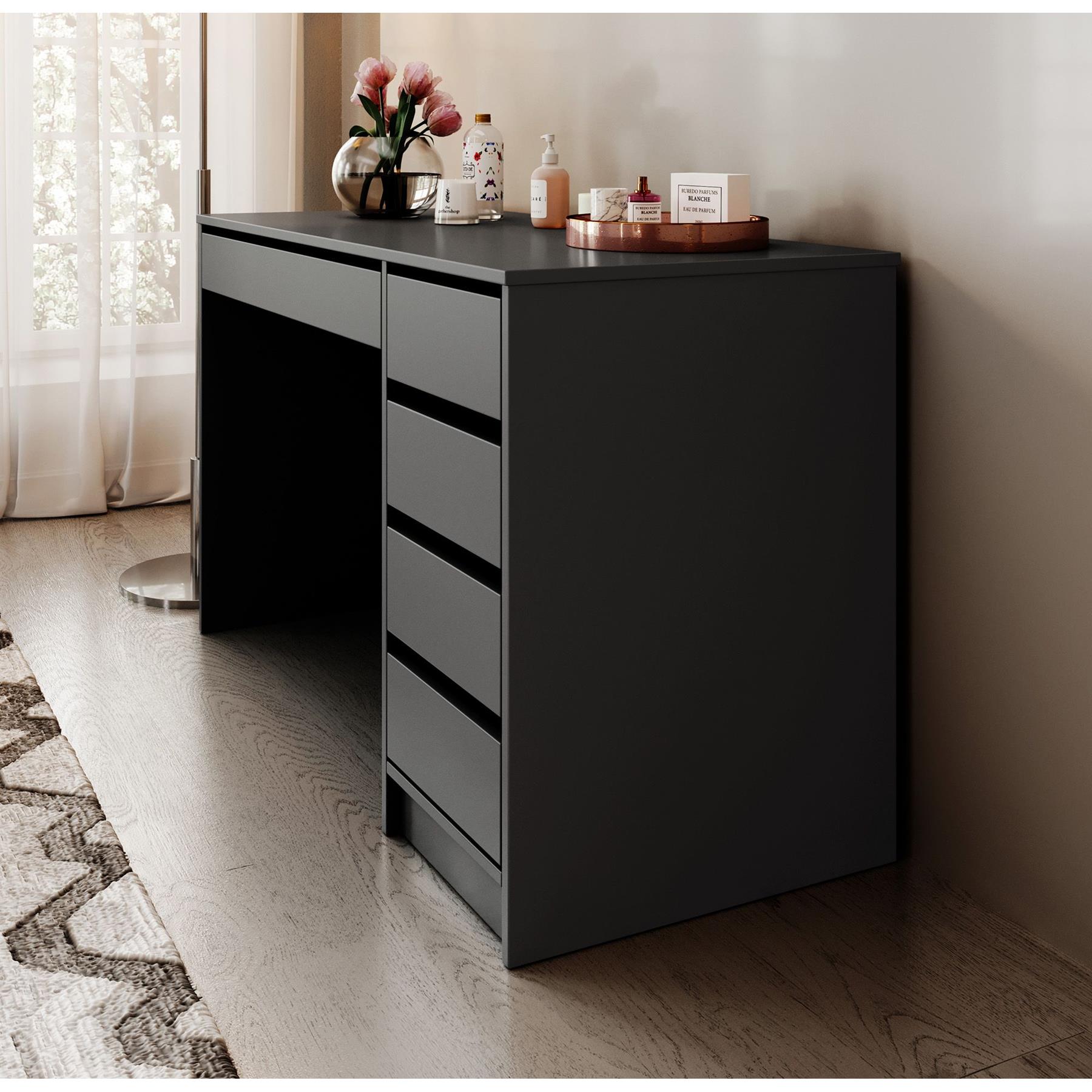 Meubella Kaptafel Arco - Antraciet - 120 cm