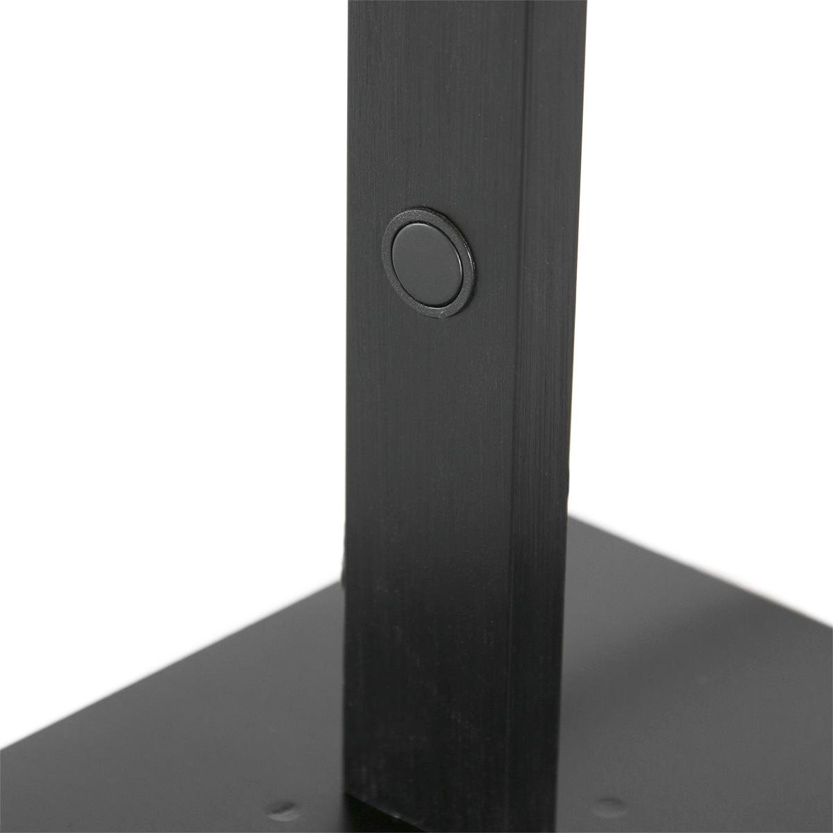 Mexlite - tafellamp - Stekk - zwart - aluminium kunststof - bureaulamp - LED - 2689ZW