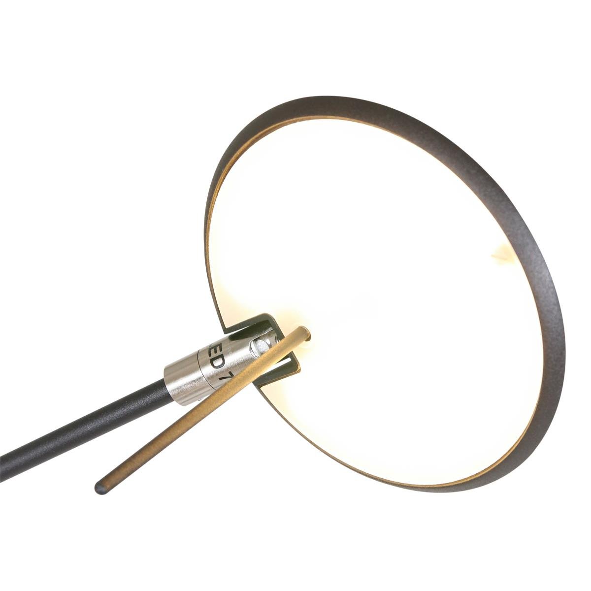 Steinhauer - vloerlamp - Zodiac LED - zwart - kunststof metaal - design lamp - LED - 2107ZW