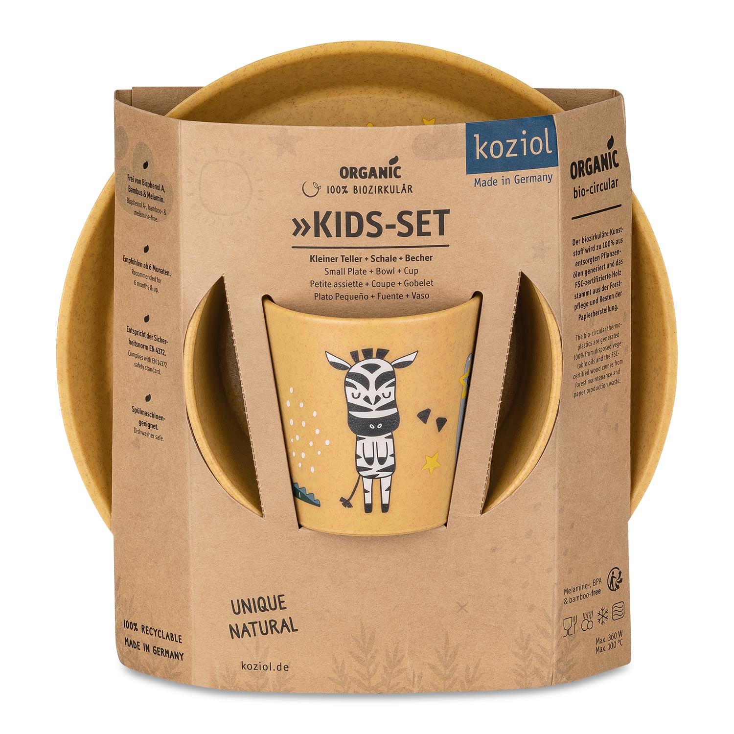 Koziol - Ontbijtset, 3-delig, Organic, Zoo - Koziol | Connect