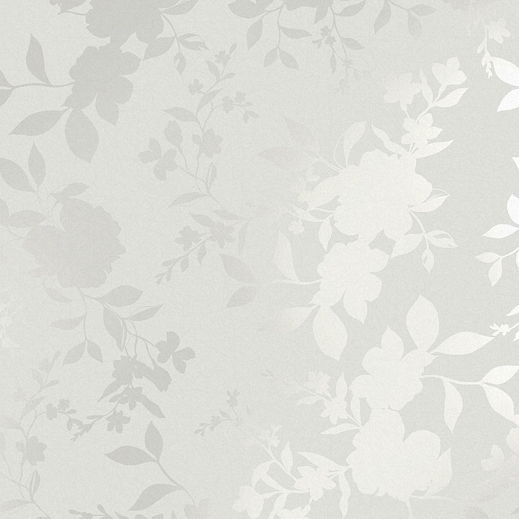 Laura Ashley Westbourne Behang - Bloemen - 10mx52cm - Grijs