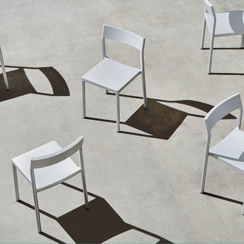 HAY Type Tuinstoel - Silver Grey