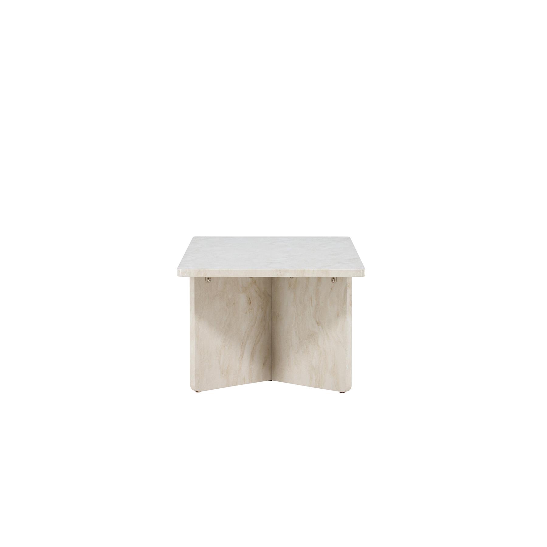 Rebellenclub Kuopio Salontafel - 120 x 60 cm - Marmer look
