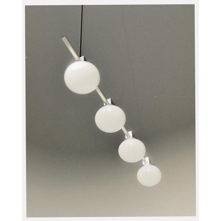 Frama Ovoid Quadruple hanglamp staal