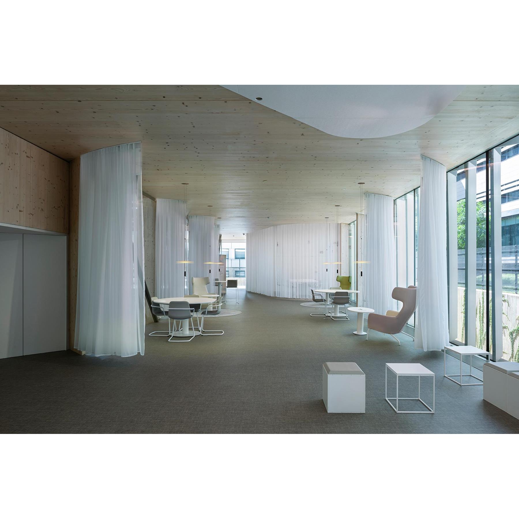 Vibia Flamingo Mini 1575 hanglamp LED Ø45 wit|zwart