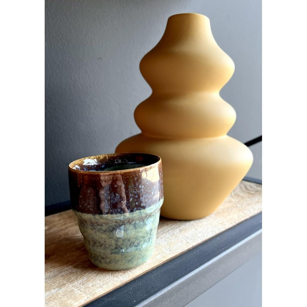 HD Collection Vaas Helle - Geel - Keramiek - 15x20x15cm (BxHxD)