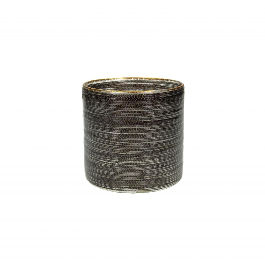 HD Collection Sfeerlicht Sienna - Bruin - Glas - 10x11x10cm (BxHxD)