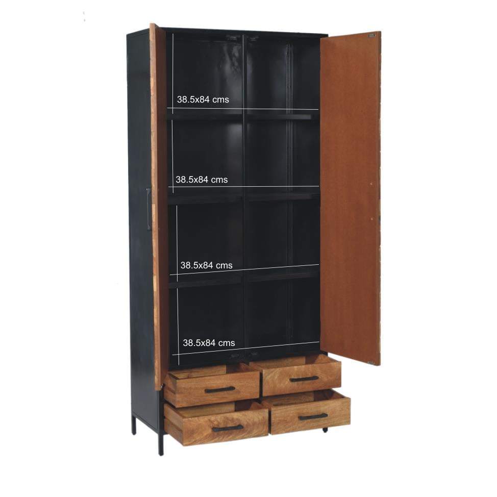 Livingfurn - Kabinet - Brooklyn 2 lade 90cm